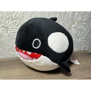 Kepelon 8.5" Black Orca Whale Soft & Round Stuffed Animal Plush